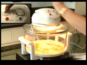 17L Air fryer Halogen Turbo Convection Oven w/ Glass Bowl Roast Chicken Fryer Oven Ketuhar Elektrik空氣炸鍋