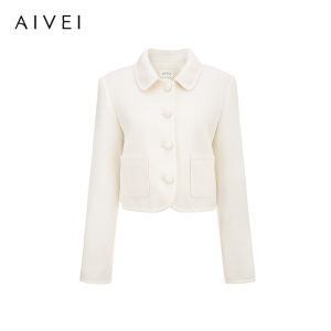 AIVEI | Chic Little Fashion Wool Short Jacket Autumn
