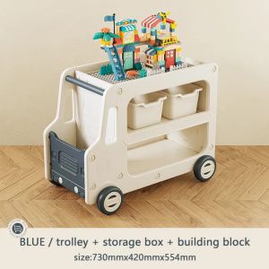 Rak + trolley + storage box + building block CT6-19