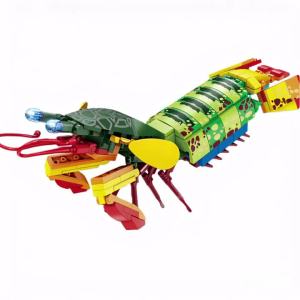 3D Ocean Deep Sea Creature Octopus and Great White Shark Model Building Blocks - Children DIY Ideal for Home Decor and Gift