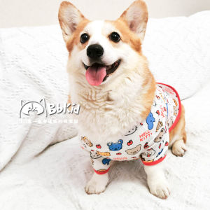 Little B Kid Special Offer Kitty Zoo Spring and Summer New Dog Corgi Clothes Breathable Thin Cute Pet T-shirt