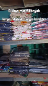 SEPRAI HOMEMADE MOTIF TERBARU STRIP WHITE ""  200x200 / 180X200 | 160X200 | 120X200 | 90x200 |