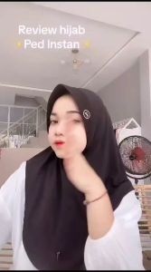 Ped Instan Hijab Rumana Polos Terlaris
