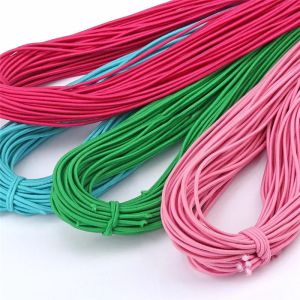 2.5mm 10M Elastic Rope Elastic Band Shock Cord Bungee Rubber Band Stretch Thread for Garment Accessory Craft Handmade DIY