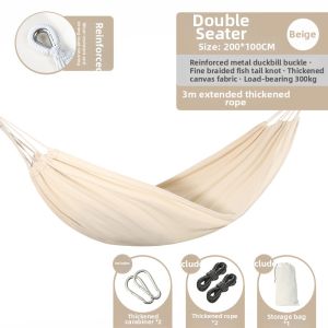 Anti-Flip Outdoor Hammock
