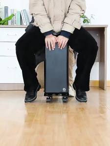 Adjustable Height Mobile Computer Stand