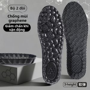 ZHIHAOEN | Đệm Lót Giày Thể Thao Chống Khuẩn Nam