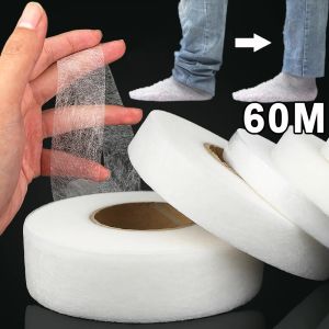 【XZxinzhan】180M Double-sided Non-woven Adhesive Cloth Hem Tape Iron-on Clothes Sewing Turn Up Hem Non-woven Fabric Liner Clothing Tools DIY Household Sewing Accessories