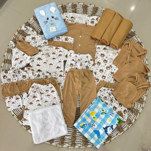 paket brojol perlengkapan bayi seri coksu BEAR 50pcs