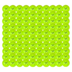 X-ACE PRO 40 Pickleball Ball Green100PCS with Box 40 Holes Professional Game Training Pickle Ball