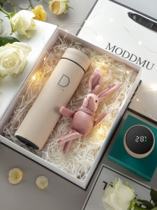 Hua Wu Couple Thermal Cup Set Customizable Logo Design for Men and Women Perfect Mid-Autumn Festival Gift for Teachers