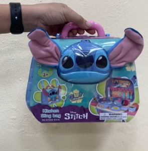 DISNEY - ST008-931A - Bộ Đồ Chơi Nấu Ăn Stitch Cho Bé (KT 20.5x9x16.8cm)