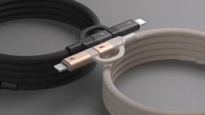 Kabel Data Fast Charging iPhone 16 15 14 Pro Samsung MOMAX Mag.link 2in1 Lightning USB Type C MFI