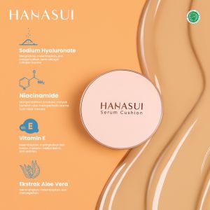 NEXT HANASUI SERUM CUSHION & SETTING POWDER OR BPOM | CUSHION BEDAK TABUR