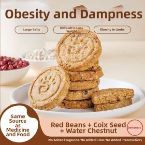 Health Nutritional Breakfast Wheat Bean Crisp Biscuit Low Calorie No Added Sugar Substitutes Meal Snack for Lowering Phlegm