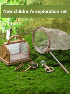 Childrens Fishing Net Butterfly Catching Net Outdoor Portable Reusable Fine Mesh Iron Material Child Proof Durable Fishing Gear