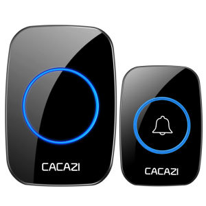 Wireless Doorbell Welcome Friend Smart Doorbell 300Meters Long Distance 36 Songs 4 Level Volumes Door Chimes Battery Version