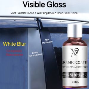 Automotive interior plastic refurbishing agent