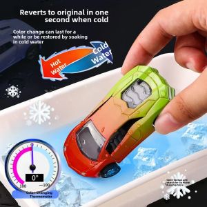 gumahus | Temperature Sensitive Color Changing Alloy Inertial Mini Car