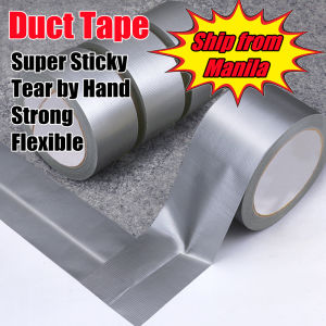JIANTAI Super Sticky Cloth Duct Tape Carpet Floor Waterproof Tapes High Viscosity Silvery Grey Adhesive Tape DIY Home Decoration 10meter