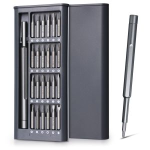 25 in 1 Precision Screwdriver Set with 24 Bits Magnetic Repair Tool Kit for Phone Laptop PC Watch Camera Glasses & Toys
