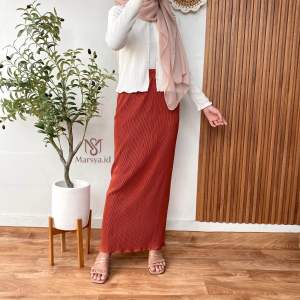 Rok Plisket Span Lidi / Wavy Pleated Skirt by Msgallery