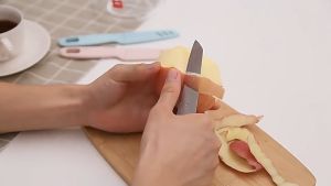 Dao gọt hoa quả đa năng thép không gỉ gọn nhẹ có nắp che