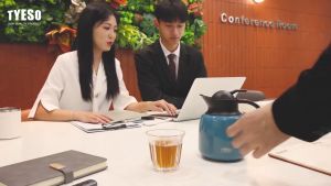 【AUTHORIZED DEALER】Tyeso Thermal Insulation Tea Pot With Filter 600/750/1000ml 304 Stainless Steel Sweted Coffee Pot Teko 茶壶