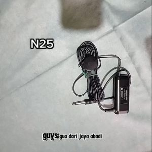 N25 ORIGINAL TOA MIC KABEL KLIP CLIP JEPIT 7 METER JACK AKAI 6.5 MM BANDO MIK CABLE HEADSET PROFESI.