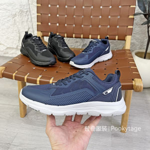 Pookytage Mens Racing Running Shoes Ultra-light Cloud Sensation EVA Breathable Glued Mesh Low-top Comprehensive Sports Shoes