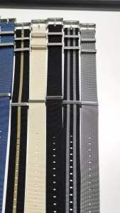 New Ribbed Nylon Watch Band for Seiko Strap 18mm 20mm 22mm for Omega Watchband Accessories for Military Wristbelt Soft Bracelets