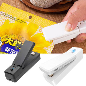 Plastic Package Sealer Mini Bag Sealer USB Rechargeable Heat Food Close Bags Portable Sealing Machine Thermal Bag Sealer
