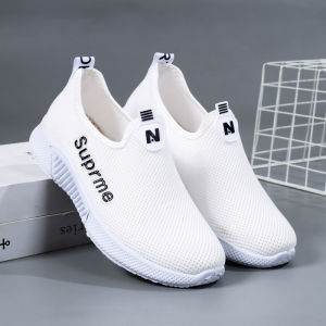 Old Beijing Cloth Shoes Summer Female Tennis Shoes Flats Hollow Sports Casual Shoes Breathable Hollow Mesh Surface Plaid Versatile Shoes