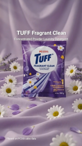 TUFF Fragrant Clean Concentrated Powder Laundry Detergent 800g Long-Lasting Fragrance Sabong Panlaba