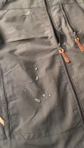 Mens Jacket Outdoor Waterproof Large Zip Hooded Detachable Jacket Breathable Coat