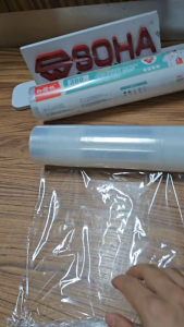 PW-03 30CM x 300M Plastic PE Pembungkus Makanan Cling wrapping Film Roll Food Grade Sealer Awet & Aman