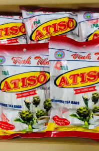 Trà Atiso Vĩnh Tiến 100 Túi Lọc 200g - Trà Atiso Đà Lạt có vị ngọt tự nhiên dễ uống