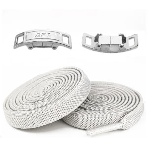 TZ. เชือกรองเท้าแบบไม่ต้องผูก แบบยืดหยุ่น Shoelace