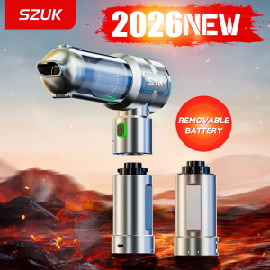 SZUK 2026New Wireless Car Vacuum Cleaner Multi Powerful Handheld Cleaning Machine with LED Light Portable Mini Vacuum Cleaner