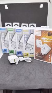 Charger Adaptor Batok Plus Kabel 1 Paket S100 3.5A Power Quick Charger 3.0 Micro USB - Type C