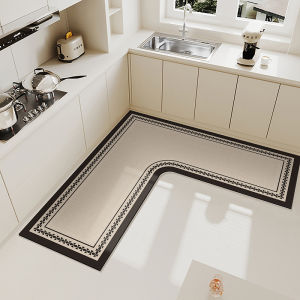 Non-slip Oil-proof Easy-to-clean Water-absorbent Kitchen Floor Mat