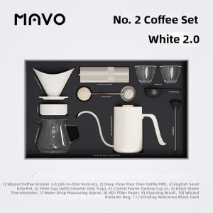 Mavo | Grinder and Pour-Over Coffee Kit Gift Box