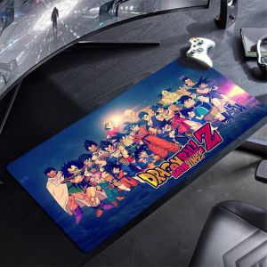 Bandai | Anime Dragon Ball Goku Large Gaming Mouse Pad XXL Desk Mat Non Slip Rubber Keyboard Mat for PC Laptop Game Office Decor