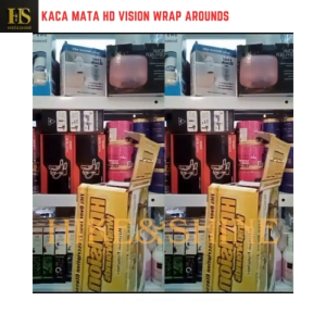 Kaca Mata Safety Light HD Vision Wrap Arounds First Qver Your Prescription Glasses