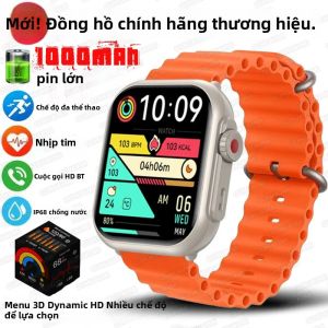 Đồng Hồ Thông Minh Watch Ultra 2 SE 2025 Dành Cho Nam Nữ Pin 1000mAh Màn Hình AMOLED Gọi Bluetooth GPS Thể Thao Chống Nước Tương Thích Với iOS Và Android