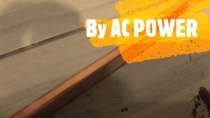 ก.25 x หนา 5 mm.ทองแดงแท่ง บัสบาร์ทองแดง Copper Busbar ยาว 50 cm. Copper Busbar ทองแดง 99.95 % CU-OF Oxigen Free มอก.408-2553