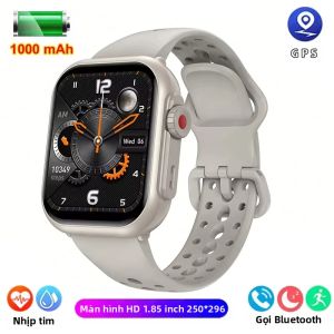 Đồng Hồ Thông Minh K62 Ultra Dành Cho Nam Nữ Màn Hình AMOLED 1000mAh Hỗ Trợ Cuộc Gọi Bluetooth HD GPS Chống Nước Theo Dõi Thể Dục Tương Thích iOS Và Android