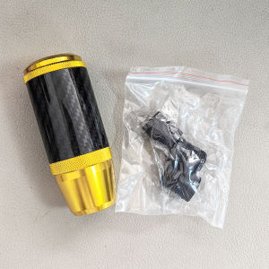 New 95mm Non-Slip Aluminum Car Shifting Head Replace Weighted Gear Shift Knob Extension Fit Most Manual Automatic Transmission