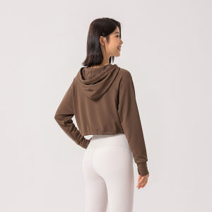 HORMOVE ACTIVE | Spring Casual Loose Hooded Yoga Sweatshirt