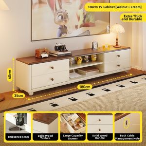 MEISD | Vintage Style Steel TV Cabinet